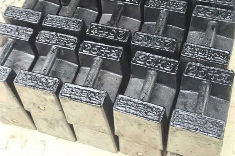 張家界校秤用25kg標(biāo)準(zhǔn)砝碼價(jià)格多少